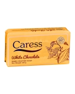 Caress White Chocolate Handcrafted Soap - Moisturizing Bar Soap, Pack of 6, 100g Each - Rich Fragrance for Soft Skin
