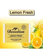 Devotion Lemone Fresh Natural Bath Soap Pack of 6 (75g Each)