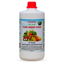 Premium Fish Amino Acid Liquid Fertilizer 1 Liter - Organic Plant Nutrient