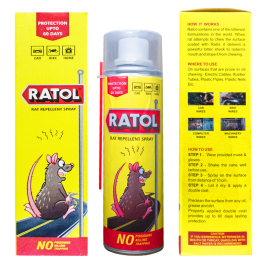 RATOL Rat Repellent Spray (250 ml bottle)
