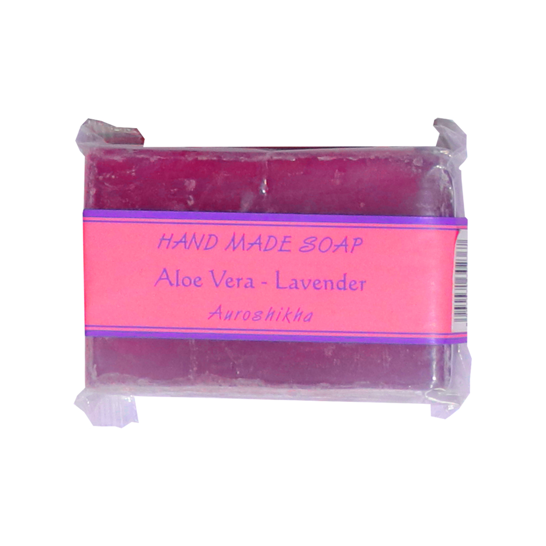 Auroshikha Aloe Vera (Lavender) 75g Bath Soap Pack of 6