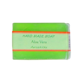 Aloe Vera Handmade Soap: 75 g, Pack of 6